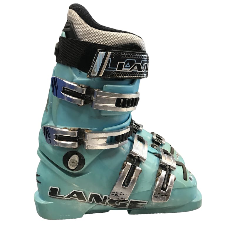 Used Lange WORLD CUP 80 4 220 MP - J04 - W05 Women's Downhill Ski Boots Women's Downhill