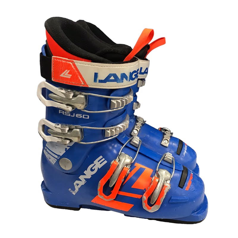 Used Lange RSJ60 225 MP - J04.5 - W5.5 Boys' Downhill Ski Boots