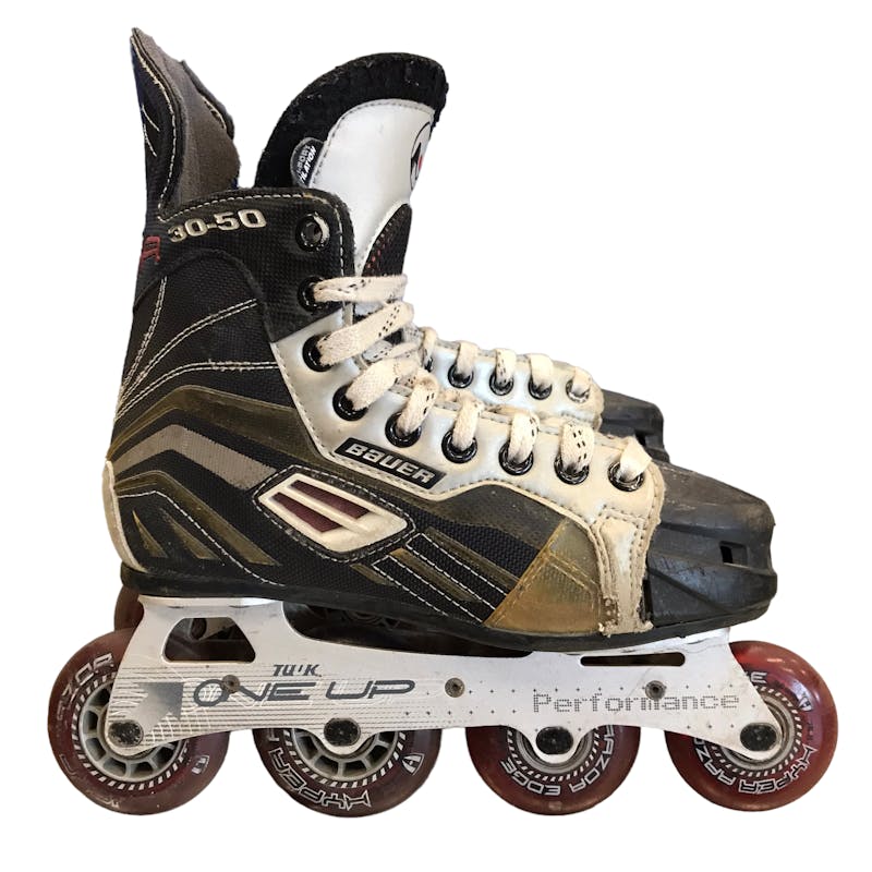 hoe vaak naar voren gebracht niemand Used Bauer MEGA 30-50 Junior 03 Roller Hockey Skates Roller Hockey Skates