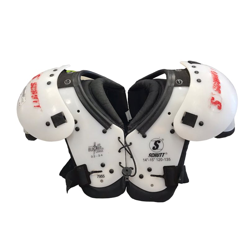 Used Schutt JR PRO MD Football Shoulder Pads Football Shoulder Pads