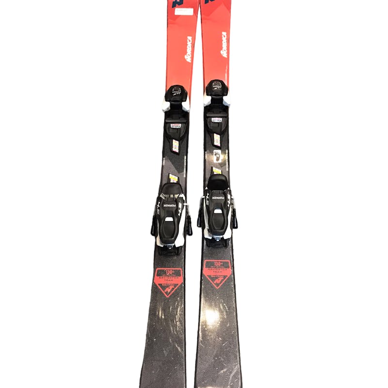 Used Nordica NAVIGATOR TEAM 130CM 130 cm Boys' Downhill Ski Combo