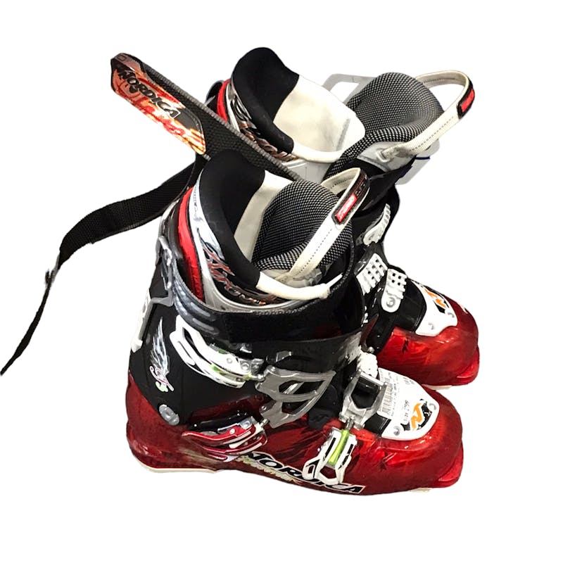 Used Lange RX 130 LV 255 MP - M07.5 - W08.5 Mens Downhill Ski Boots Mens  Downhill Ski Boots