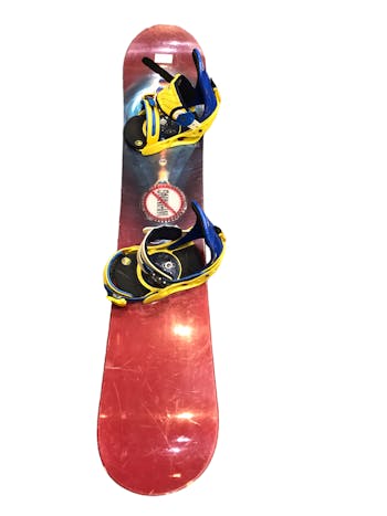 Used Burton CRUZER 139CM 139 cm Boys Snowboard Combo Boys