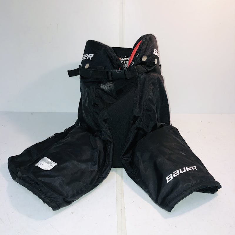 New BAUER X HOCKEY PANTS JUNIOR LARGE BLACK Ice Hockey / Pants