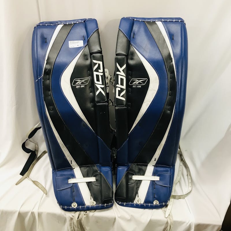 Used Reebok SR 8K Ice Hockey Goalie / Pads Ice Hockey Goalie / Leg Pads