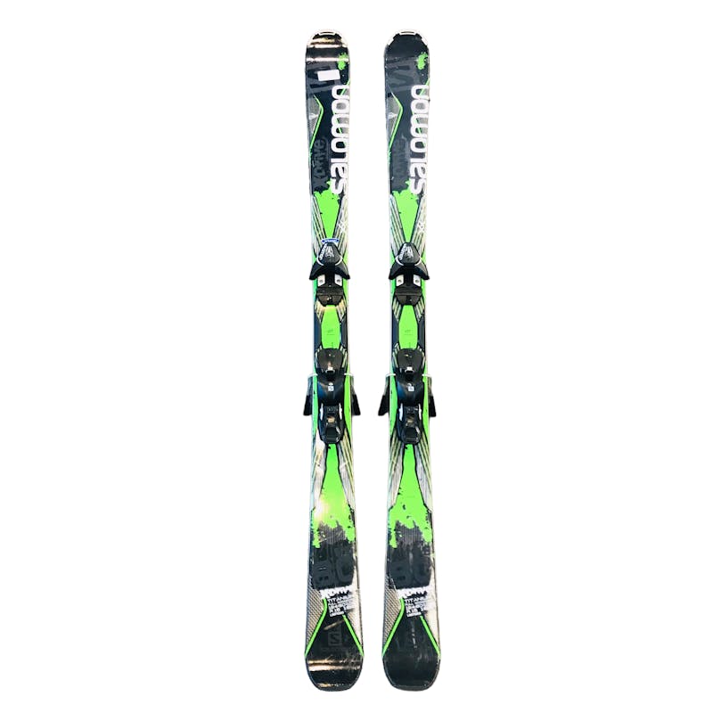 konvergens Herske Jeg har en engelskundervisning Used Salomon 8.0 X-DRIVE TI 168 cm Men's Downhill Ski Combo Men's Downhill  Ski Combo