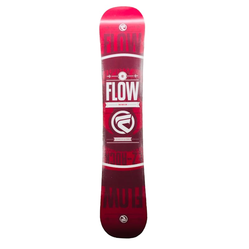 Productie slogan Gedeeltelijk Used Flow VERT 162W 162 cm Men's Snowboard Combo Men's Snowboard Combo