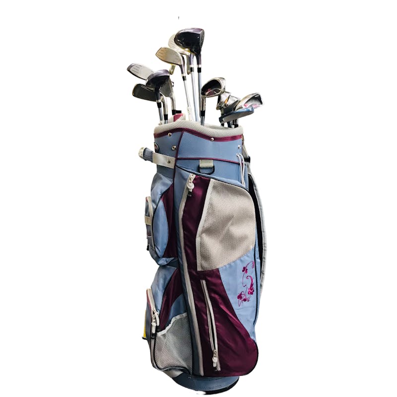 Wilson Hope Womens Ladies Complete Golf Club Set W/ Bag + Wilson