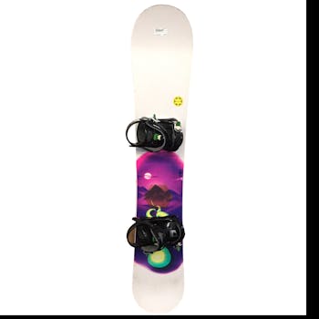 Used Burton CUSTOM 64 164 cm Men's Snowboard Combo Men's Snowboard