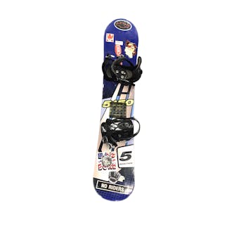 Used 5150 5 REACTION 138 cm Boys Snowboard Combo Boys Snowboard