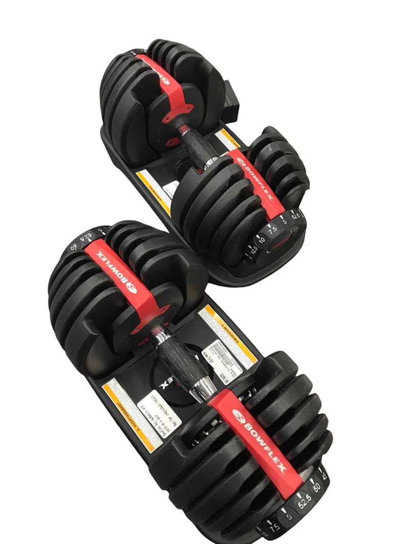 Used Bowflex 5 50 LB Adjustable Dumbbells Adjustable Dumbbells