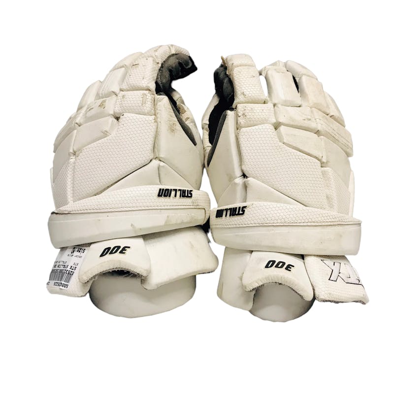 Used STX STALLION 300 GOALIE GLOVES MD Men's Lacrosse Gloves Men's ...