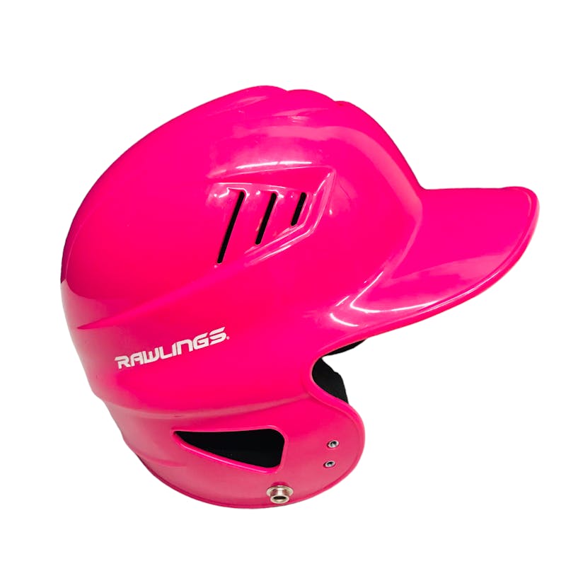 Used Rawlings PINK HELMET SM Baseball and Softball Helmets Baseball and  Softball Helmets