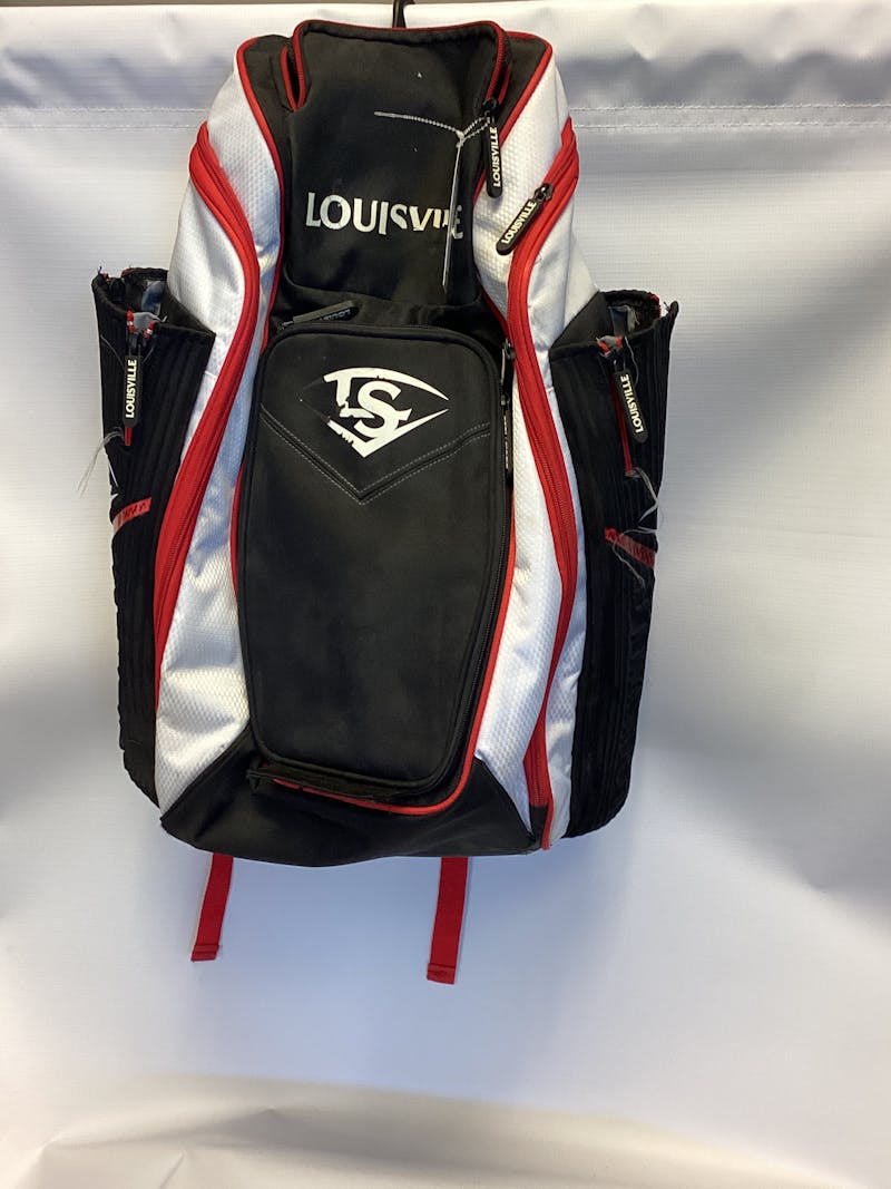Used Louisville Slugger PLAYER BACKPACK GAME BAG Baseball and Softball  Equipment Bags Baseball and Softball Equipment Bags