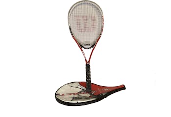 Wilson Tie Breaker 110 Tennis Racquet 4 1/2 Grip Power Bridge Titanium for  sale online