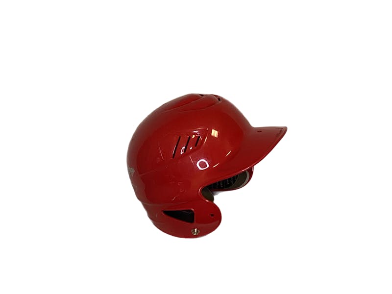 Buy the Rawling Red Baseball And Softball Helmet Size 6 1/2-7 1/2