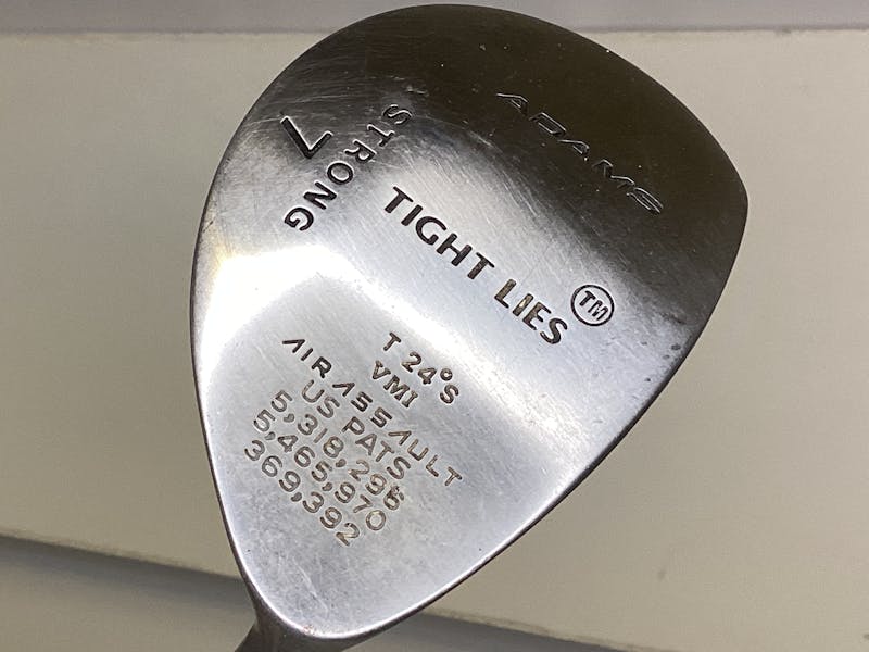 Used Adams TIGHT LIES STRONG 7 7 Wood Regular Flex Steel Shaft