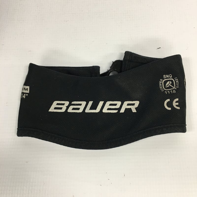 Used Bauer hockey neck guard