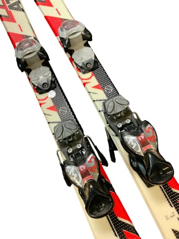 Used Atomic RACE 8 120 cm Boys' Downhill Ski Combo