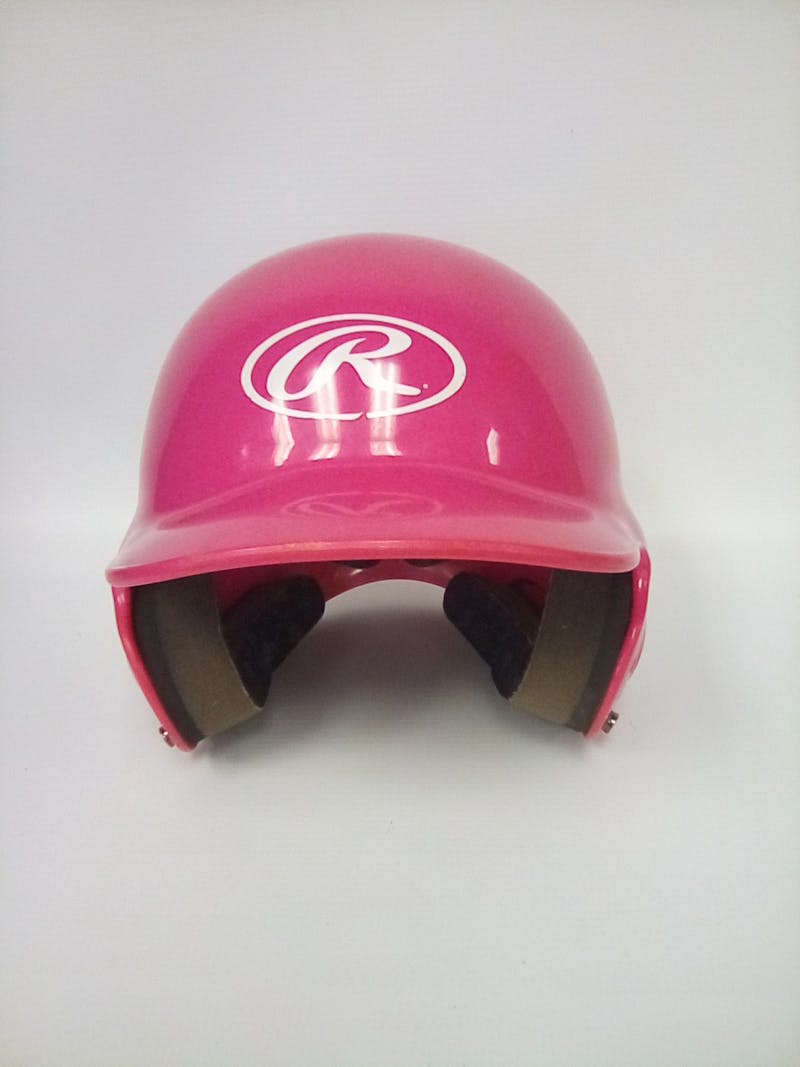 Used Rawlings PINK HELMET SM Baseball and Softball Helmets Baseball and  Softball Helmets