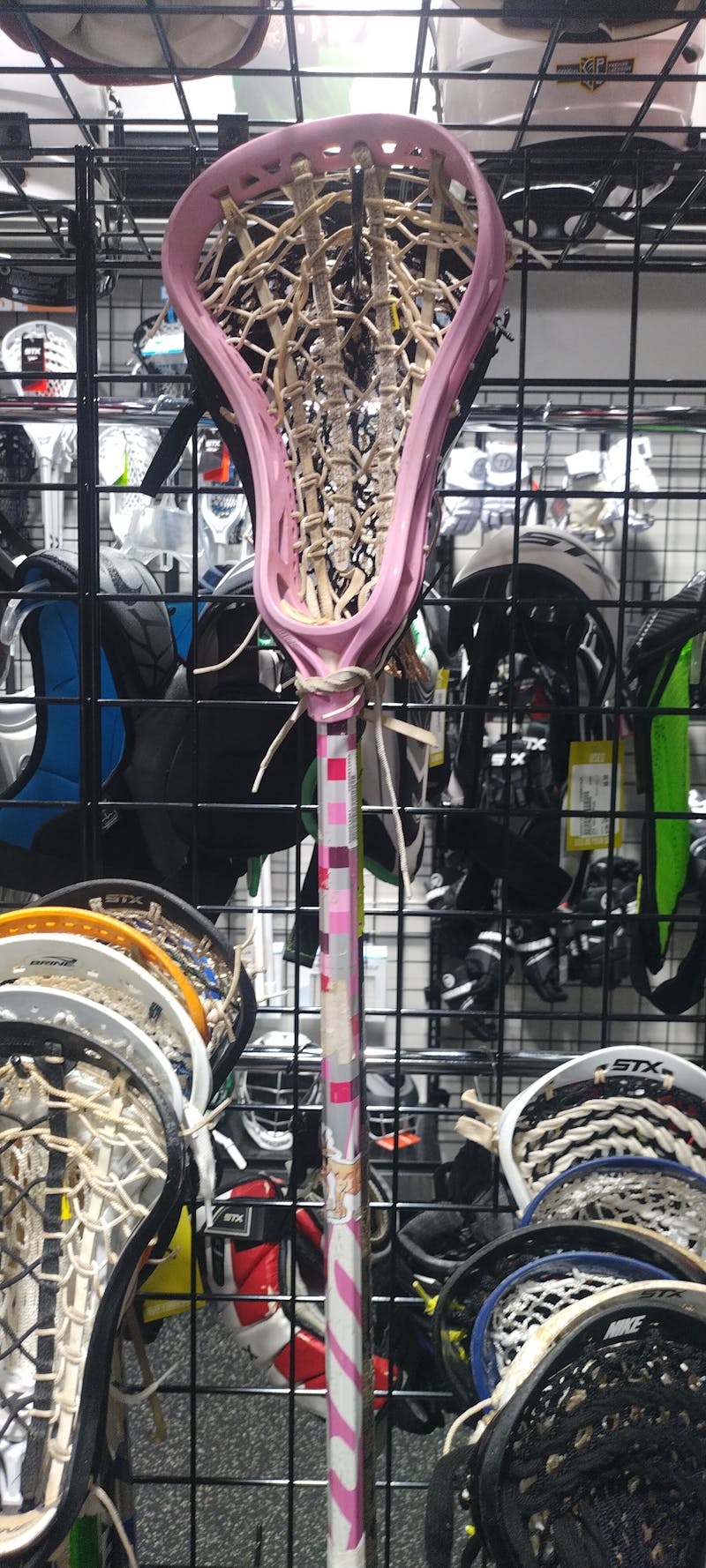 Used Brine STICK Aluminum Women's Complete Lacrosse Sticks