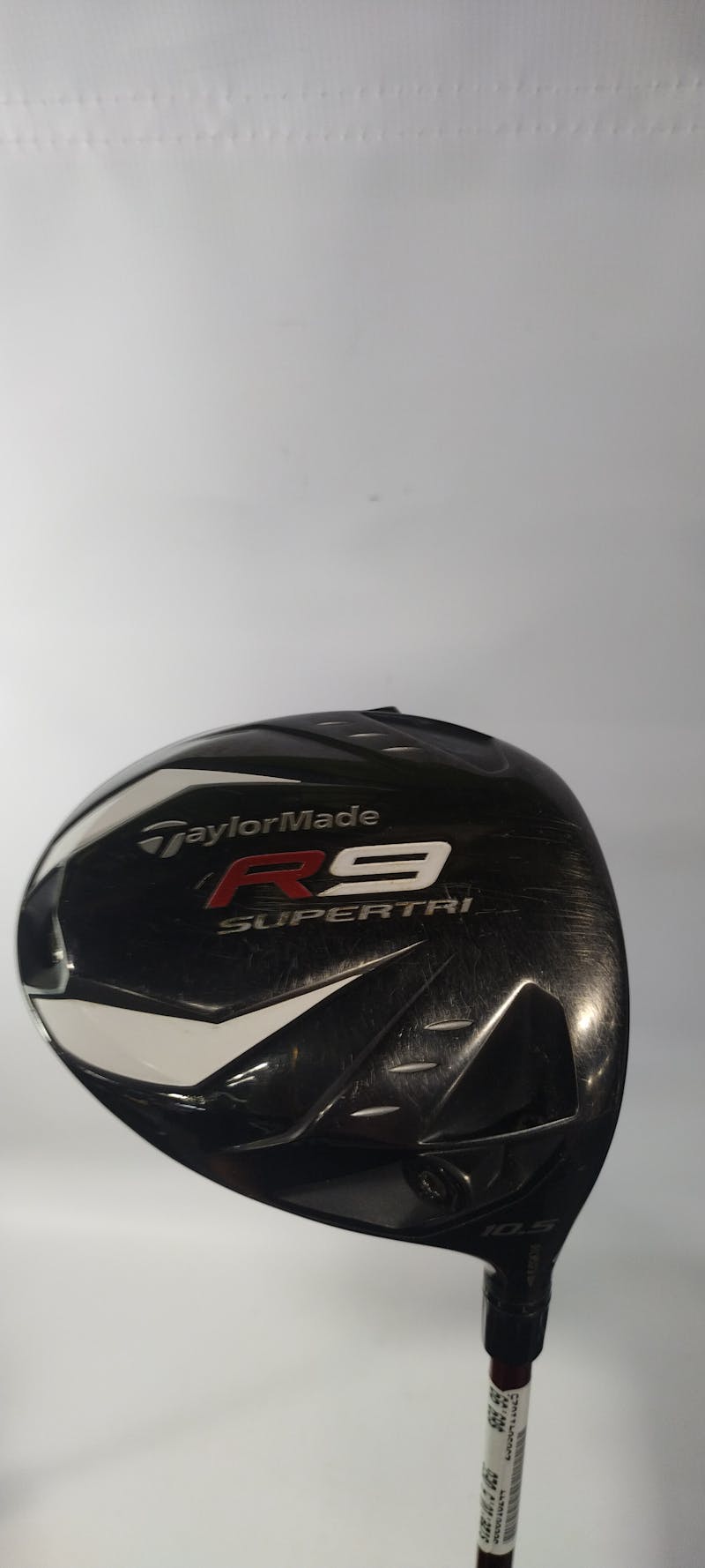 Used Taylormade R9 SUPERTRI 10.5 Degree Regular Flex Graphite Shaft Drivers