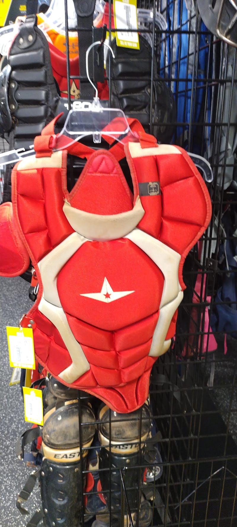 Used BoomBah CHEST PROTECTOR Junior Catcher's Equipment Catcher's