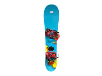 Used Burton PUNCH 142 142 cm Boys' Snowboard Combo Boys' Snowboard