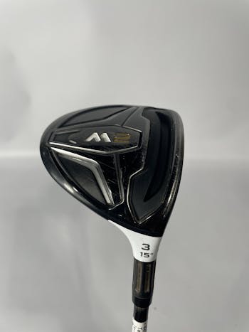 Used Taylormade M2 3W 3 Wood Regular Flex Graphite Shaft Fairway