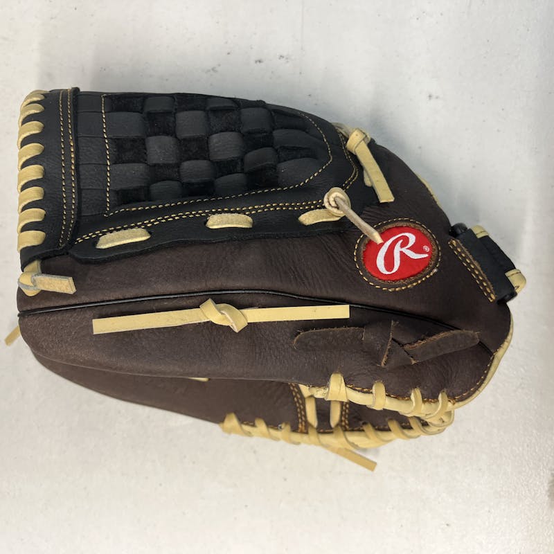 Used Rawlings THE MARK OF A PRO BASEBALL GLOVE 12 1/2 Fielders Gloves  Fielders Gloves