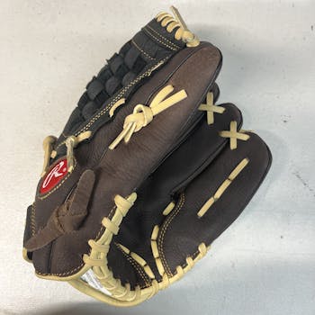 Used Rawlings THE MARK OF A PRO BASEBALL GLOVE 12 1/2 Fielders Gloves  Fielders Gloves