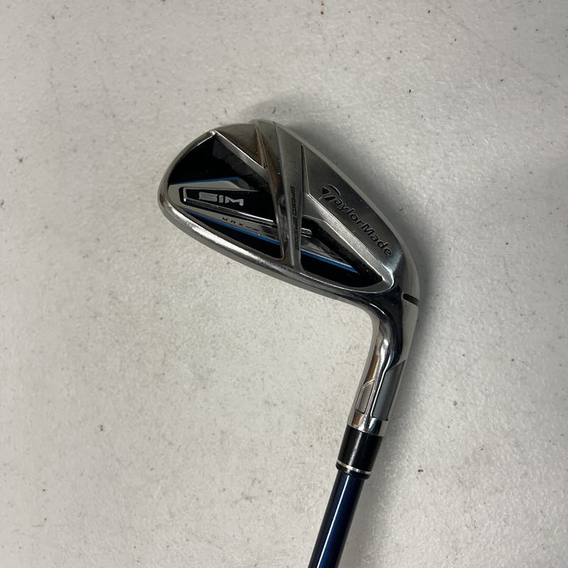 Used Taylormade SIM MAX 9 Iron Regular Flex Graphite Shaft