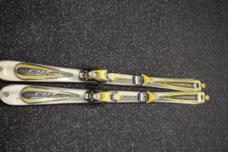 Used Rossignol SCRATCH TWIN TIP 160 cm Men's Downhill Ski Combo Men's  Downhill Ski Combo