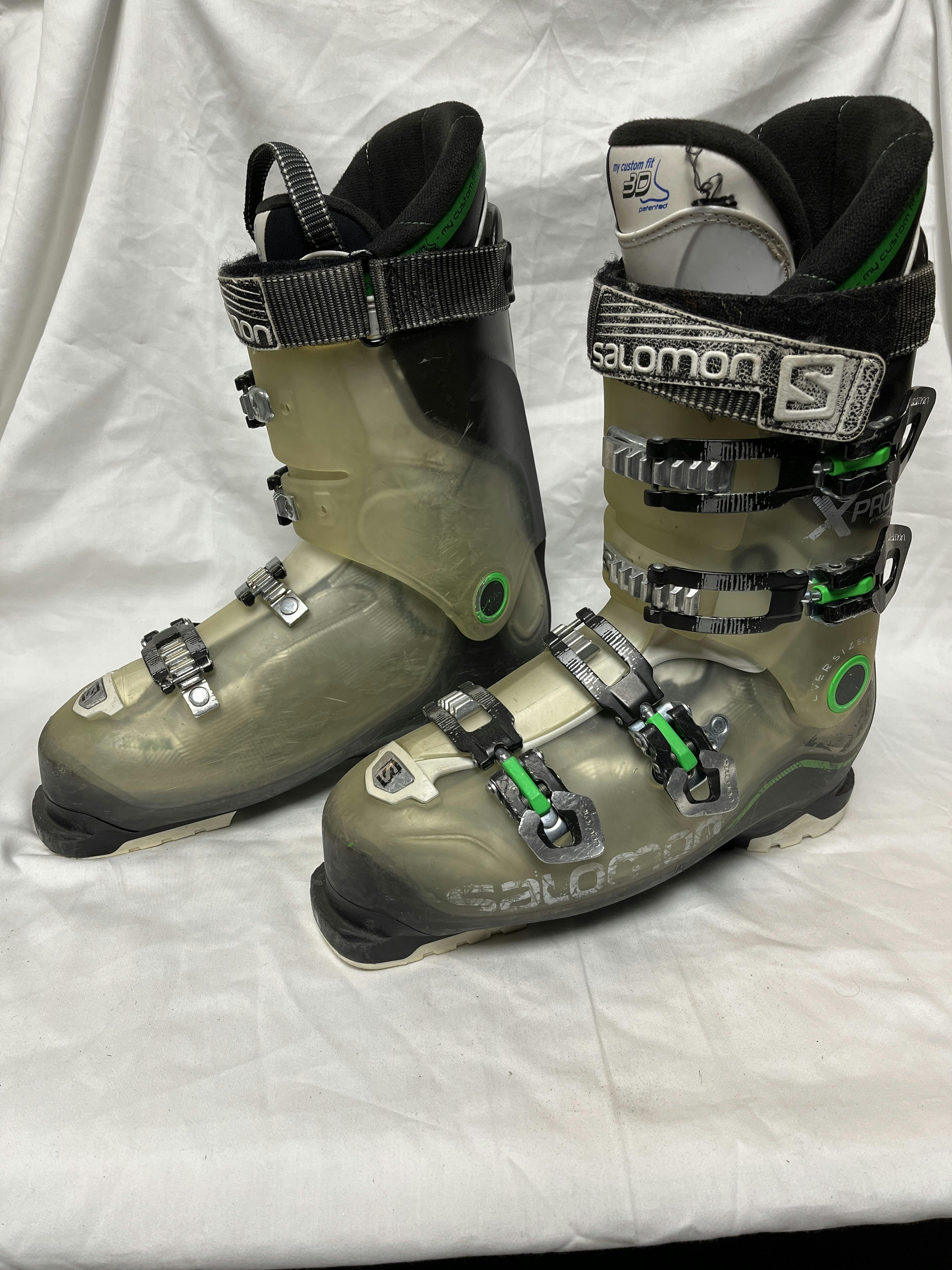 Used Salomon X PRO 90 285 MP M10.5 W11.5 Mens Downhill Ski Boots Mens  Downhill Ski Boots