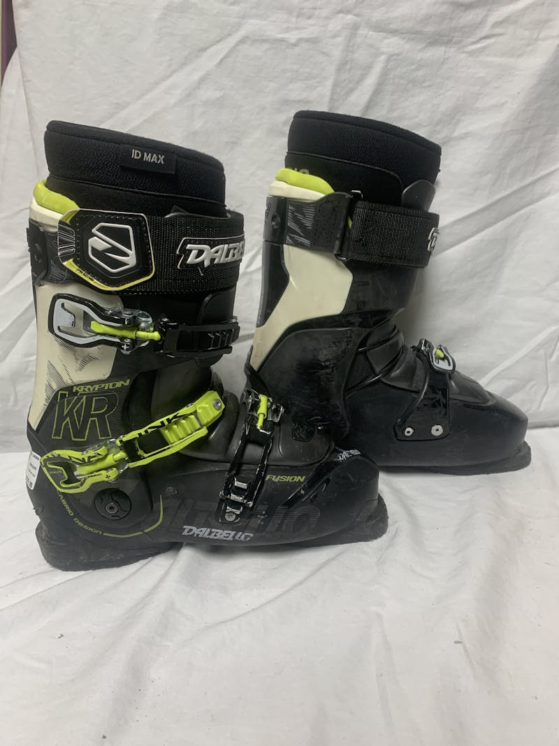 Used Lange RX 130 LV 255 MP - M07.5 - W08.5 Mens Downhill Ski Boots Mens  Downhill Ski Boots