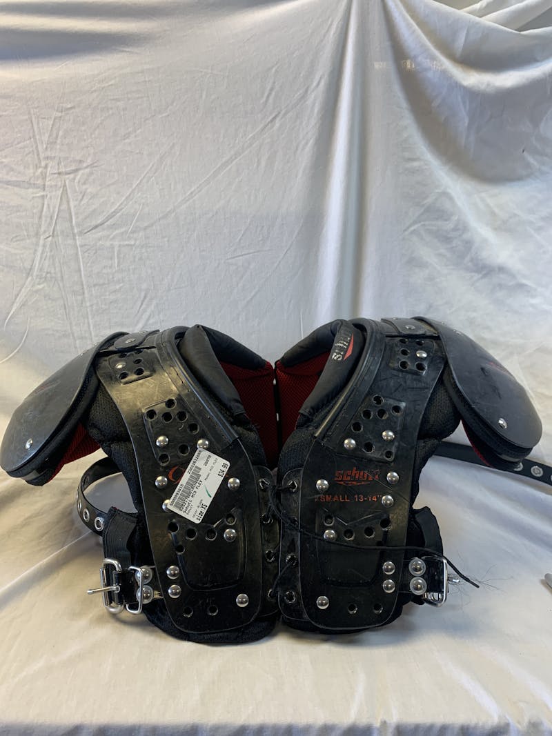 Used Schutt JR PRO MD Football Shoulder Pads