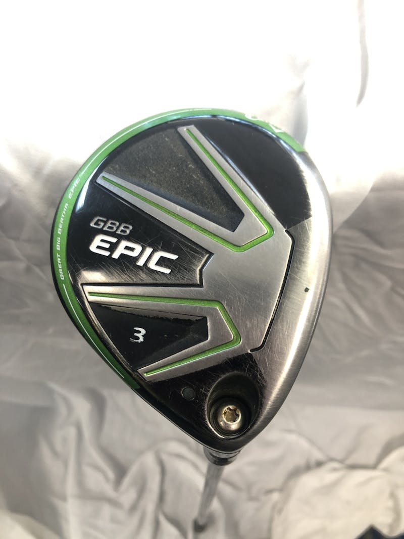 Used Callaway EPIC GBB 3 Wood Regular Flex Graphite Shaft Fairway Woods