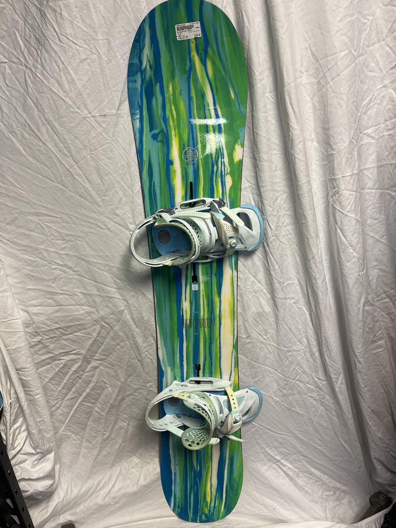 Used Burton HIGH SPIRIT 153 cm Men's Snowboard Combo