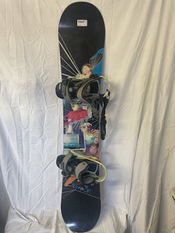 Used 5150 CYPRESS 153 cm Women's Snowboard Combo Women's Snowboard