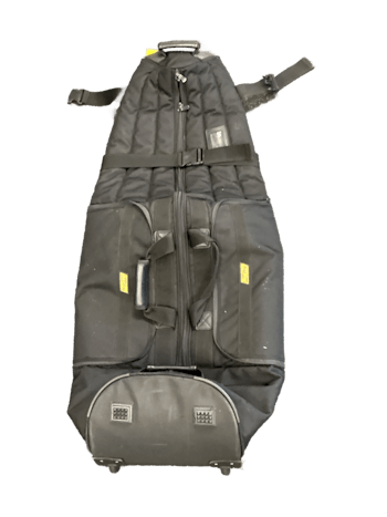 Used 2 WHEEL Soft Case Wheeled Golf Travel Bags