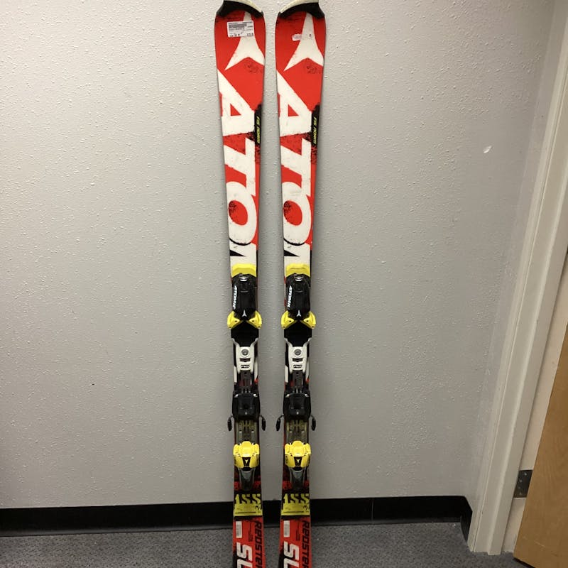 Used Atomic REDSTER SL 160 cm Men's Downhill Ski Combo Men's