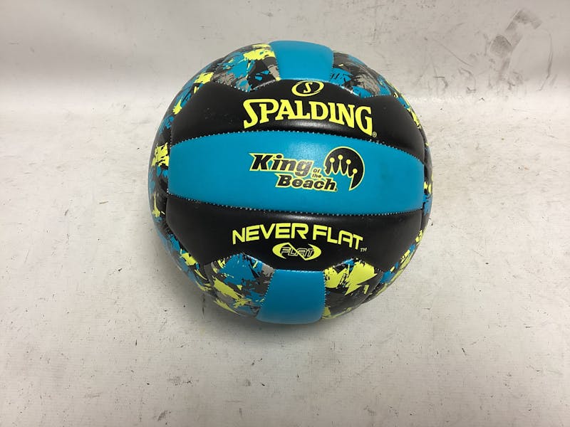 Used Spalding KING OF BEACH NEVER FLAT Volleyballs Volleyballs