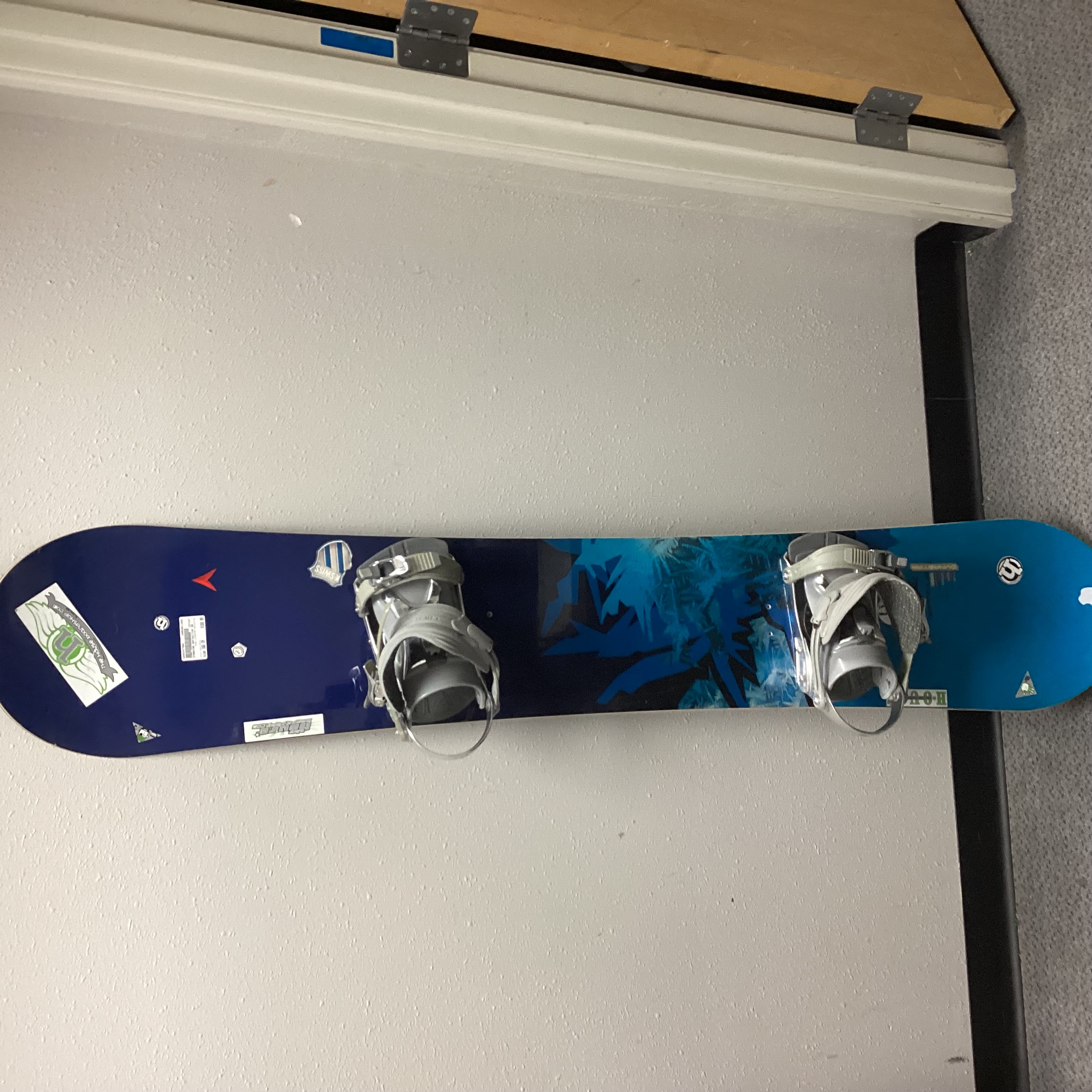 Used DYNASTAR DEFINITIVE 166 cm Men's Snowboard Combo