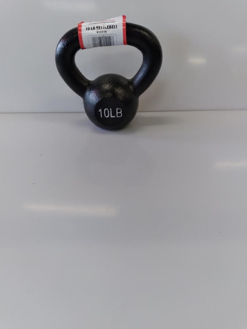 New 10lbs Cast Iron Kettlebell Exercise & Fitness / Kettlebells