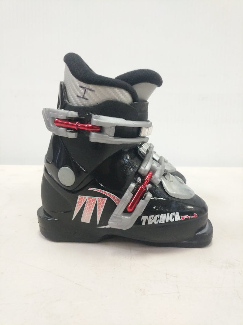 Used Tecnica AJ SIZE 15.5 200 MP - Y13.5 Boys' Downhill Ski Boots