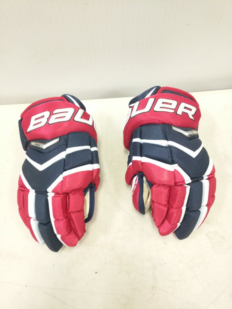 Bauer Vapor 1X Pro - Vancouver Canucks - Pro Stock Hockey Gloves