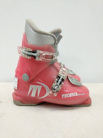 Used Nordica GP TJ 215 MP - J03 Girls' Downhill Ski Boots Girls