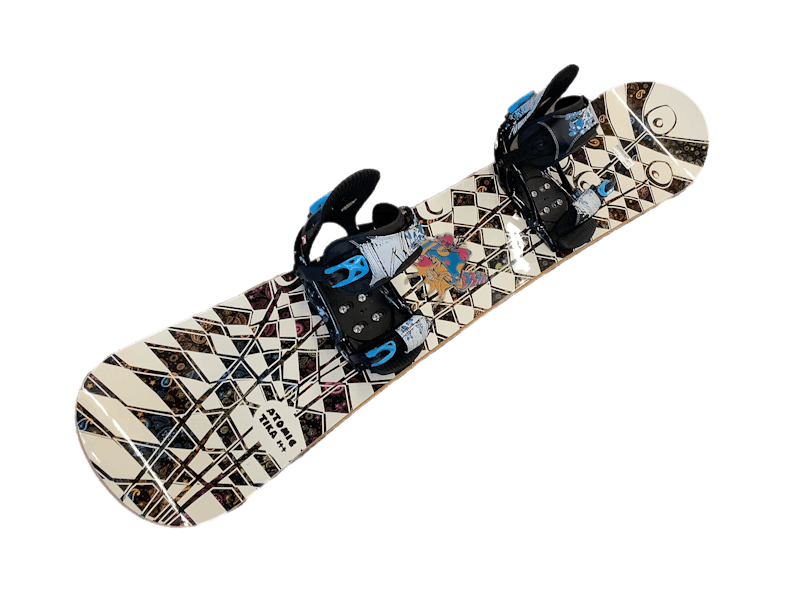 Used Atomic TIKA 144 cm Women's Snowboard Combo Women's Snowboard