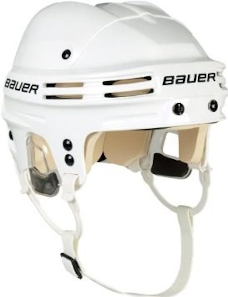NEW Bauer 4500 Ice Hockey Helmet Combo WHITE Size LARGE Fresh from a Case NOS 