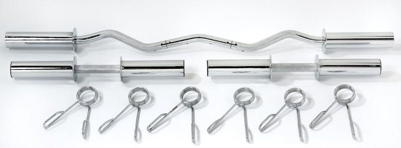 New WEIDER OLYMPIC CURL AND DUMBBELL KIT Bars